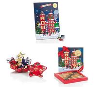 Venchi, Classic Advent Calendar 2025 + Christmas Star Gift Box with Assorted Cometa Chocolates + Gift Box with 16 Dark Mini Blend