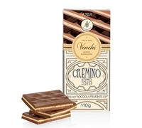 Venchi Cremino 1878 Bar 110g - with Milk Chocolate, Gianduja, Piedmont Hazelnuts- Gluten Free
