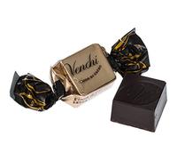 Venchi Cubotto Cuor di Cacao Chocolates with 75% Dark Chocolate Filled with Extra Bitter Chocolate Cream 1000 g