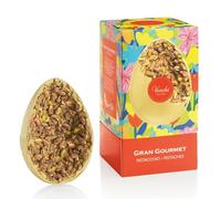 Venchi - Gran Gourmet Pistachio Chocolate Egg, 500 Gr, Pistachio-Flavoured Chocolate with Whole Salted Pistachios, No Surprise, Gluten Free, Venchi Easter Collection