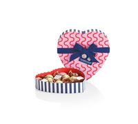 Venchi - Heart-Shaped Box, 18 Assorted Chocolates, 240 Gr, Gluten Free, No Colourings or Preservatives, Valentine's Day Gift Idea