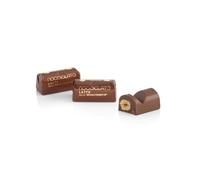 Venchi - Milk Hazelnut Ingot - Chocolate with Whole PGI Piedmont Hazelnuts, 1 kg - Gluten Free