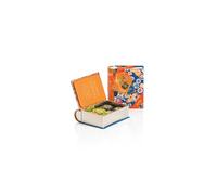 Venchi - Mini Murrine Book, with Assorted Chocoviar Chocolates, featuring Pistachio and "Blood orange of Sicily", 115 g, Gluten-free, No Colourings, No Preservatives, Perfect as a Gift Idea