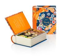 Venchi - Mini Tin Book from the Murrine Collection with Chocoviar Chocolates in Milk, Dark, and Pistachio Varieties, 4.06 oz, Gluten-Free, No Artificial Colours, No Preservatives, Gift Idea