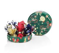 Venchi - Tin with Assorted Cometa Chocolates, Limited Edition,86 gr + Gift Box with 16 Dark Mini Blend Chocolates, Dark Chocolate 60%, 75% and 90%, Limited Edition, 47 gr, Gluten-Free, Gift Idea