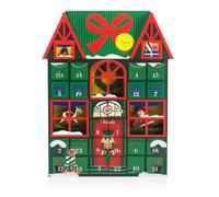 Venchi, Wooden Advent Calendar 2025 with Assorted Chocolates, with “Piedmont Hazelnut”, Limited Edition Alice Bureau, 12.55 oz, Gluten-Free, No Colourings or Preservatives, Gift Idea