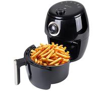 Vencier 2L Compact Air Fryer - Non-Stick Basket, 1000W, 30-Min Timer, Adjustable Temp 80-200°C, Rapid Air Circulation, Small Household & Single-Serve Cooking