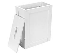Vencier Shaker Slimline Bathroom Storage Unit,White Wooden Multi-Purpose