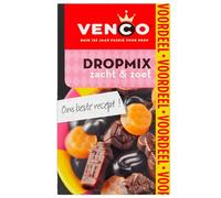 Venco Dropmix Zoet Zacht - Sweet & Soft Licorice - 490g.