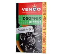 Venco Liquorice Drop Mix, Assorted (Gemengd), Sweet, Salt, Soft & Hard, 475 g (16.8 oz), 1 Box