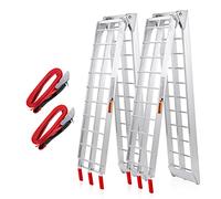 VENDAV ATV Ramps Aluminum Folding Loading Ramps 1500lbs Capacity 7.5FT,2pc Lightweight Portable Ramps Truck Ramps Motorcycle Ramps 4 Wheeler Ramps for Pickup Trucks,Trailer,Lawn Mower,Dirt Bike.