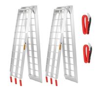 VENDAV ATV Ramps Aluminum Folding Loading Ramps 1500lbs Capacity 7.5FT,2pc Lightweight Portable Ramps Truck Ramps Motorcycle Ramps 4 Wheeler Ramps for Pickup Trucks,Trailer,Lawn Mower,Dirt Bike.