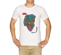 Vendax Love - Forever Changes + Logo T-Shirt Man White, Black, 4XL