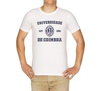 Vendax The University of Coimbra Men's T-Shirt White, white, L