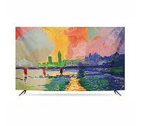 Vendics 32-86In Light Home Tv Cover Dustproof Cloth Tv Screen Cover Protector Cloth Curved Straight Face Cloth Bedroom Living Room Decoration/B/42In