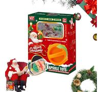 Vending Machine | Christmas Toy Vending Device with 6 Christmas Toys | Dispense Christmas Toys, Surprise Egg Toy for Kids