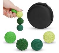 Venditer Magnetic Balls Fidget Toys for Adults & Teens, 4 PCS Stress Relief Sensory Toys for Autism ADHD Office Desk Toy,Travel Toy, Anxiety, Balls with Silicone Shell for Women Men Gift Green
