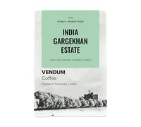 VENDUM Coffee, India Gargekhan Estate Natural coffee beans, roasted to order in Plumstead, London, 220g