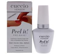 Veneer Peel It Pre-Base by Cuccio Pro for Women - 0.44 oz Nail Remover