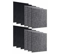 VENEKA 12 Pcs Sound-Absorbing Panels,Sound Insulation Panels,Noise Shock-Absorbing Foam,Acoustic Treatment