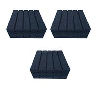 VENEKA 18pcs Recording Studio Sound Insulation Acoustic Panels Foam Thick Sponge Light Absorption Acoustic