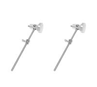 VENEKA 2 x Bass Drum Pedal Beater Aluminium Alloy Adjustable Hammer Drum Instrument Accessories