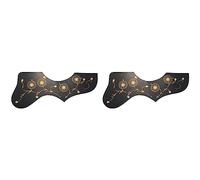 VENEKA 2 x Flower Jewellery EJ200 Style Acoustic Guitar Pickguard Black