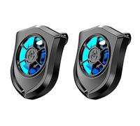 VENEKA 2 x P11 Mobile Phone Cooler Cooling Fan Game Pad Holder Fan Cooler for Smartphone Tablet