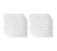 VENEKA 24PCS Acoustic Absorption Panel 12 Inch x 12 Inch x 0.4 Inch Sound Proof Padding for Wall Decoration Acoustic Treatment