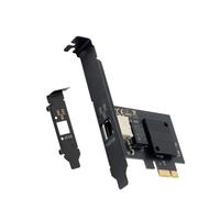 VENEKA 2500Mbps RJ45 I226 Network Card 2.5G Gigabit Ethernet Dual Ports 100/1000/2500Mbps Game Network Card for Desktop