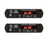 VENEKA 2pcs 2X15W Amplifier MP3 Decoder Board 12V Bluetooth 5.0 30W Car FM Radio Module Support TF USB AUX
