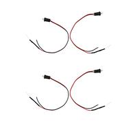 VENEKA 2X 12V Flashing Dummy Fake Car Alarm Dash Mount LED Light