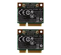 VENEKA 2X 150Mbps 2.4Ghz RT3290 802.11B/G Wireless Wlan WIFI + Bluetooth BT 3.0 PCI-E Card for CQ58 M6 4445S DV4