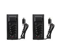 VENEKA 2X Complete Kit EQ Pre-Amp Plus Pickup for Acoustic Guitar 7545R-4 Bands Plus Colume Control