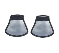 VENEKA 2x Flash Diffuser for Speedlite Sb-600, Sb-800, Sb-900, Speedlite 380Ex 430Ex 550Ex 580Ex Vivita Sunpack, Black/Silver
