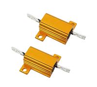VENEKA 2X High Power 10 Ohm 10R 10W Watt Aluminum Housed Metal Case Wirewound Resistors