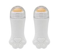 VENEKA 2X Natural Volcanic Roller Oil Control Rolling Stone Cleansing Oil Absorption Roller Ball White