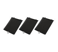VENEKA 3X Sunshade Roller Blackout Suction Cup Blinds Curtains for Living Kitchen Office Car Window -Perforated Curtain E