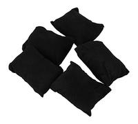 VENEKA 5 x Velvet Bracelet Watch Jewelry Display Pillow Black