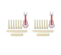 VENEKA Acoustic Guitar Bridge Pins, Guitar Parts and Accessories Perfectly Restore Pure Tone Pack of 18