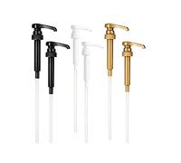 VENEKA Coffee Syrup Pump Dispenser, 6 Pack Syrup Pump for 750Ml/25.4 Oz Syrup Bottle, 3Colors Pumps for Coffee Syrup Bottle