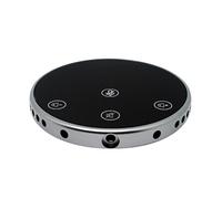 VENEKA Conference Speaker Microphone USB Mic Desktop Omnidirectional Voice Pickup Touch Keys With 3.5mm Audio Jack Fit For Call PC