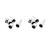 VENEKA Electret Microphone Capsule Microphone 6050 with PCB Pins Capacitor Pack of 10
