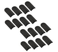 VENEKA Professional Gaming Finger 18-Pin Black Black Border Copper Fiber Anti-Sweat and Non-Slip Competitive Version 16Pcs