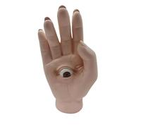 VENEKA The All Seeing Fruit Resin Statue Simulation with Eyes Sculpture Desktop Decor Home-E