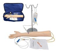 Venepuncture Training Arm Model for Phlebotomy Blood Draw Simulation, Realistic Clinical Skills Trainer, Nursing Injection Practice Kit
