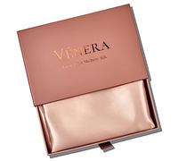 Vénera Silk Pillowcase - 22 Momme 100% Pure Mulberry Silk for Hair and Skin, Envelope Closure, Both Sided 22 Momme Grade 6A Silk, Soft&Hypoallergenic (Queen 20''x30'', Caramel)