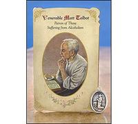 Venerable Matt Talbot (MC010 Alcoholism) Holy Card with Medal
