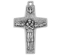 Venerare Official Pope Francis Good Shepherd Cross Replica (2")