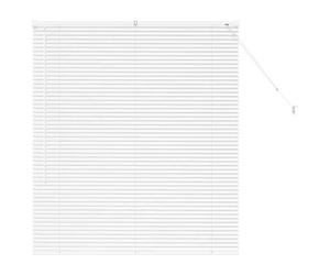 Venetian Blind 25 mm Aluminium Venetian Blinds Window Treatments Indoor vidaXL